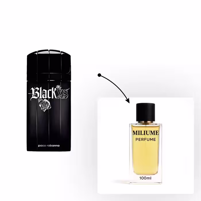 اسانس عطر Paco Rabanne Black XS Men برند sfa - کد 1920 - عطر پاکو رابان بلک ایکس اس مردانه 100ML - میلیوم پرفیوم