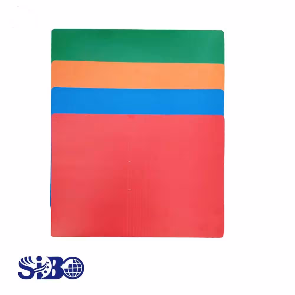 پوشه مقوایی کرونا 7 خط رنگ زرد