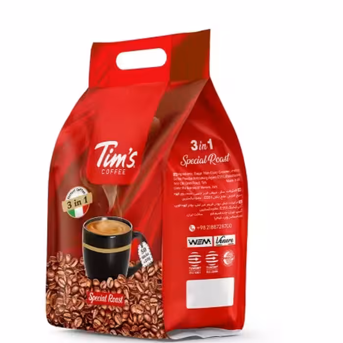 قهوه فوری 3 در یک تیمز بسته 48 عددی