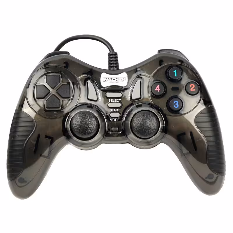 دسته بازی دوبل شوک دار سیمی Macher MR-61