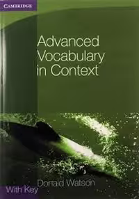 Advanced Vocabulary in Context