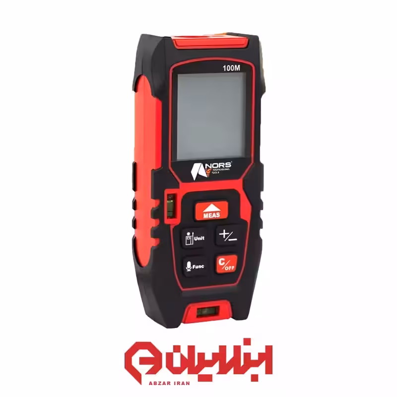 متر لیزری گارد دار 100 متری نورس مدل NR-ML210