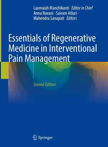 خرید و دانلود نسخه کامل کتاب Essentials of Regenerative Medicine in Interventional Pain Management