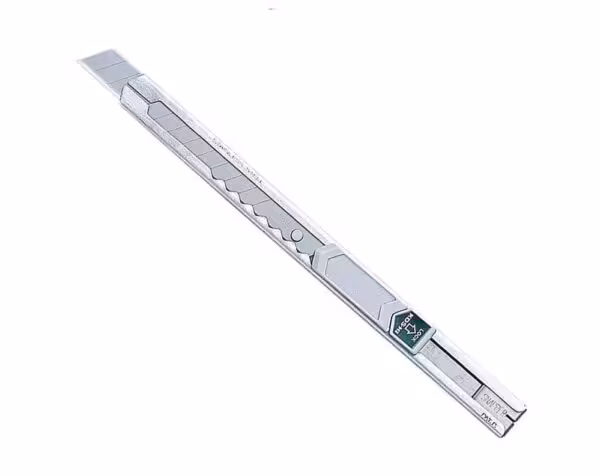 کاتر قلمی کوچک KDS مدل MetalSlim S-12 (به همراه 2 عدد تیغ یدک) ساخت ژاپن