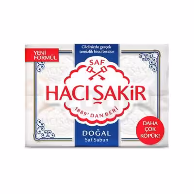 صابون حاجی شاکر HACI SAKIR مدل DOGAL بسته 4 عددی