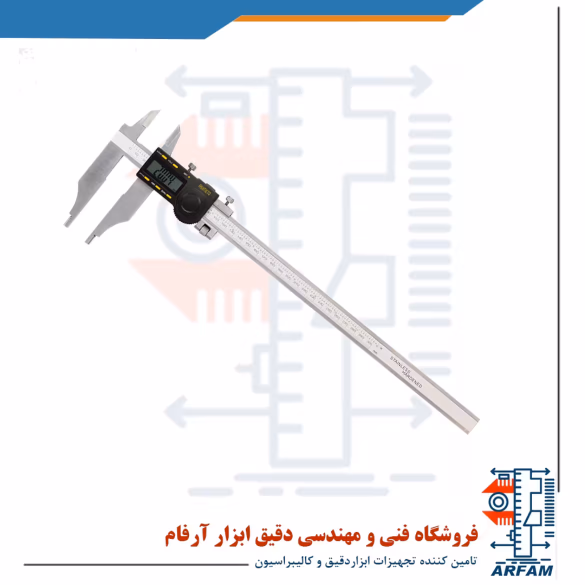 کولیس دیجیتال آسیمتو 30 سانتی متر ابسولوت مدل 8-12-315
