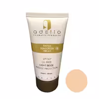 کرم ضد آفتاب ادلیو مدل SPF50 LIGHT BEIGE حجم 50 میلی لیتری