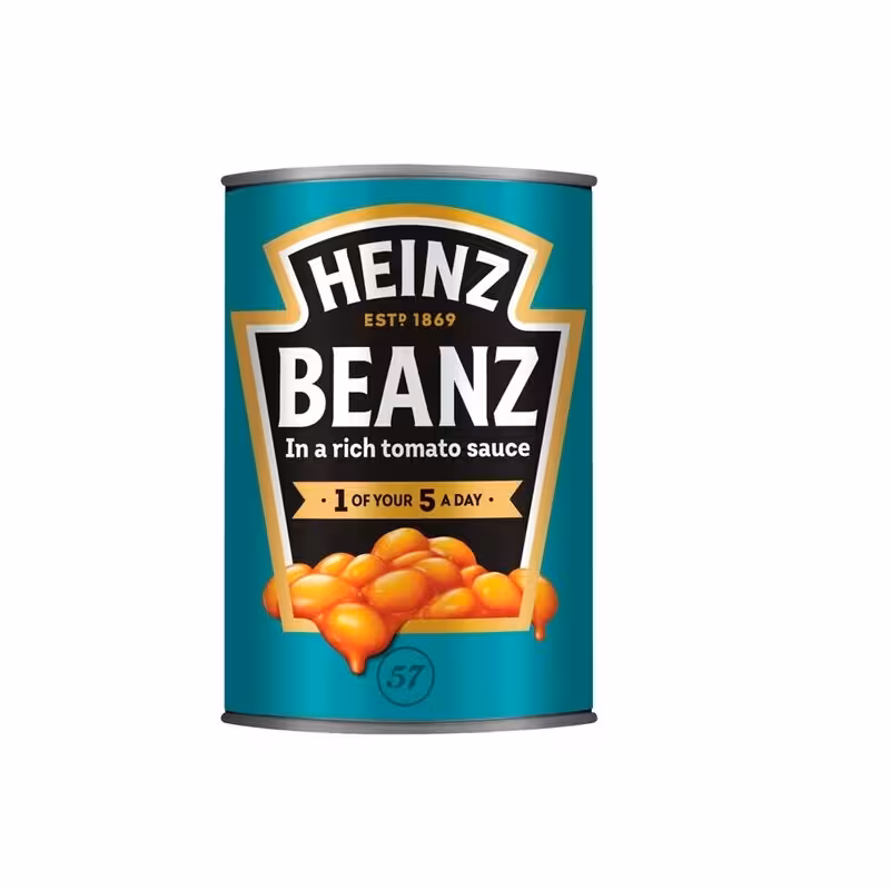 کنسرو لوبیا HEINZ وزن 415 گرم