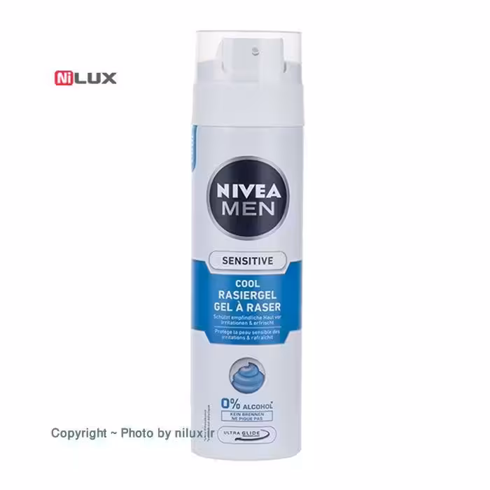 ژل اصلاح مردانه نیوآ مدل Sensitive حجم 200 میلی لیتر