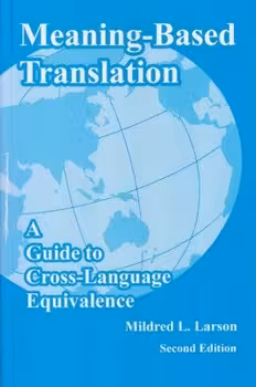 Meaning Based Translation