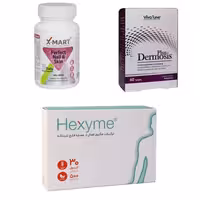 پک کپسول هگزایم، قرص درموسیس پلاس ویواتیون، قرص پرفکت نیل اند اسکین ایکس مارت