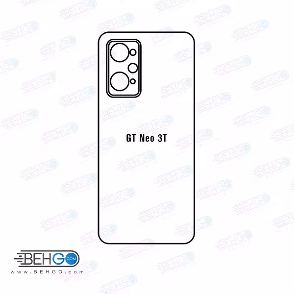 برچسب پشت گوشی ریلمی Realme GT Neo 3T