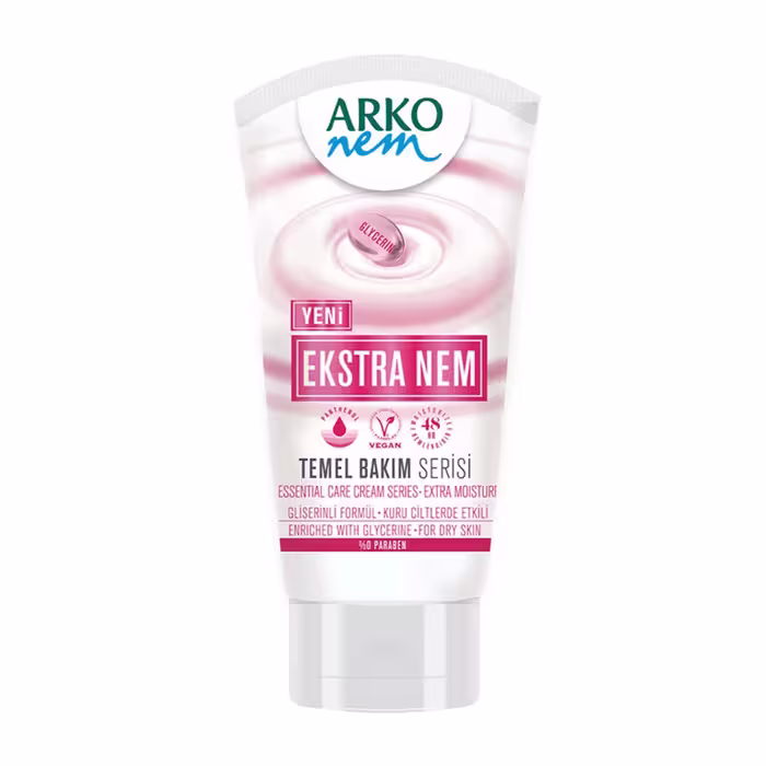 کرم مرطوب کننده ARKO nem مدل Extra Nem حاوی گلیسیرین حجم 60 میل