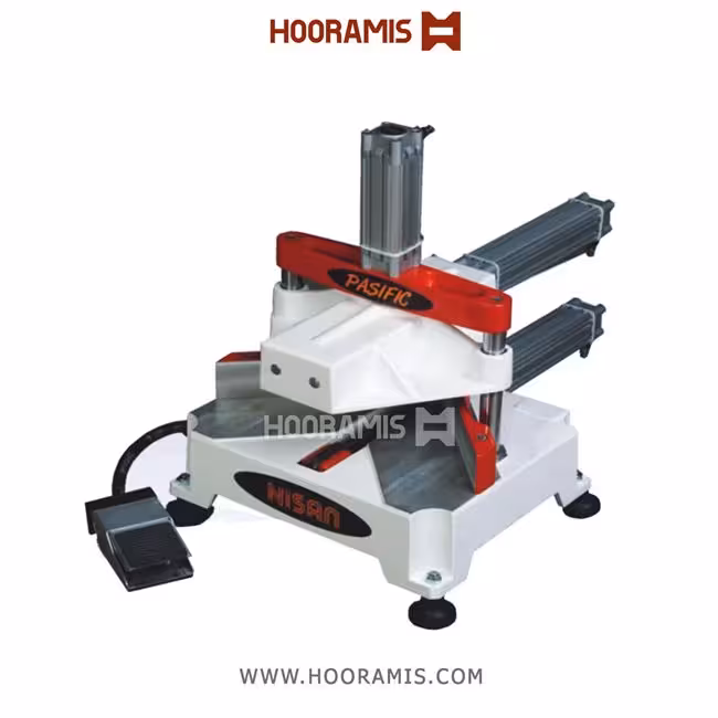 تمیزکن پدالی پنوماتیکی جهت پولیش همزمان سطوح بالایی و پایینی محل جوش برند Nisan ترکیه مدل NIS 09