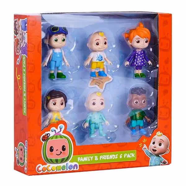 اکشن فیگور کوکوملون مدل JJ Action Figure مجموعه 6 عددی