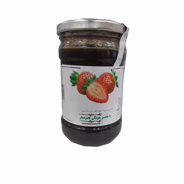 مربا توت فرنگی خونگی 600 گرمی