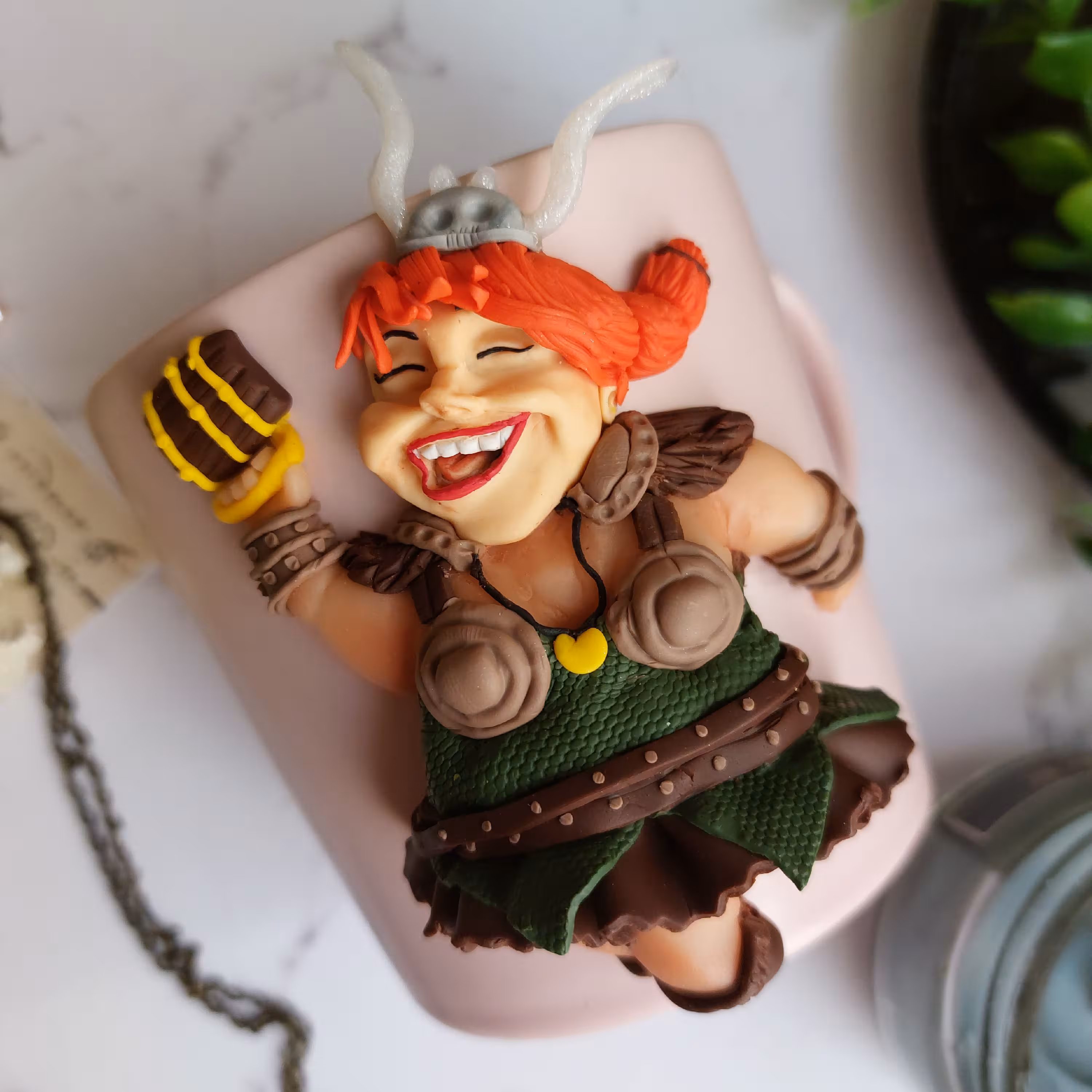 ماگ فانتزی طرح  زن وایکینگ