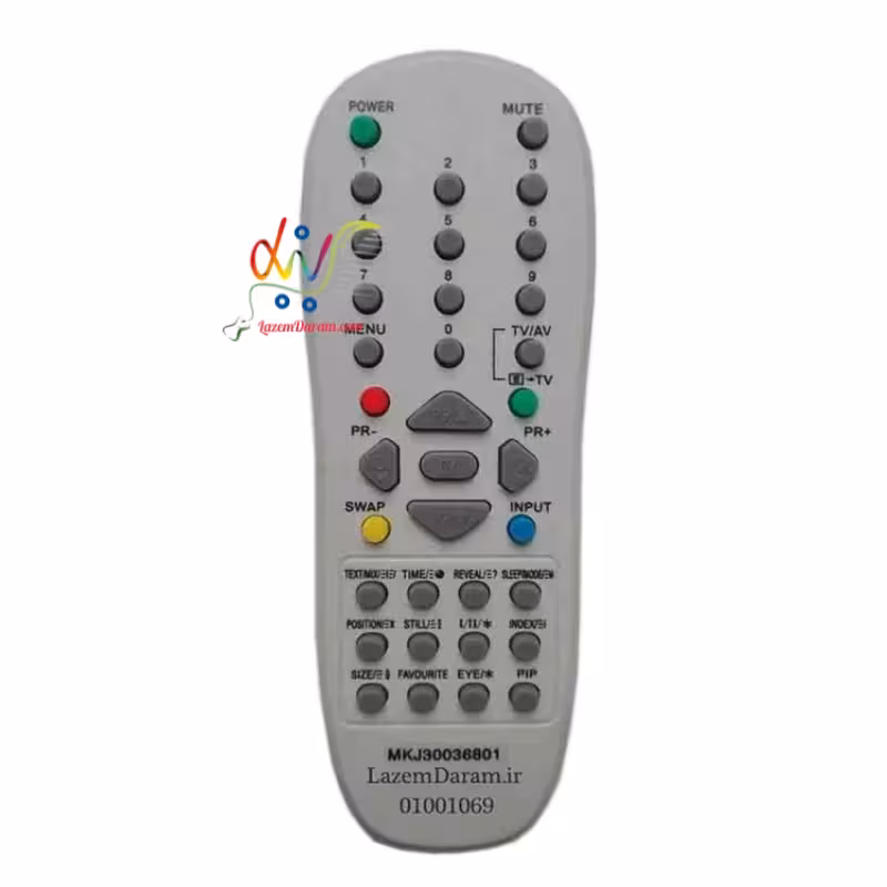 کنترل تلویزیون ال جی 801