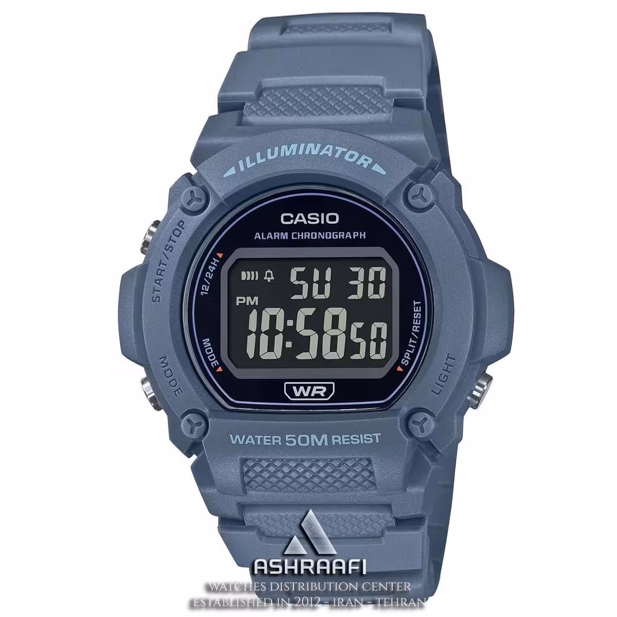 ساعت کاسیو دیجیتالی Casio W-219HC-2BV