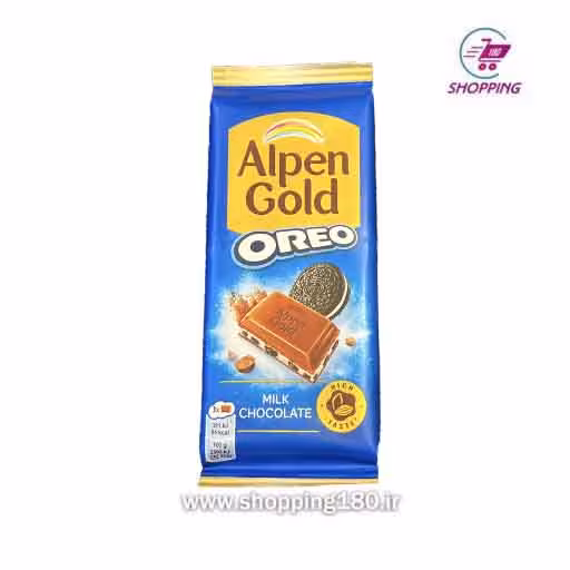 شکلات شیری آلپین گلد با تکه های اورئو