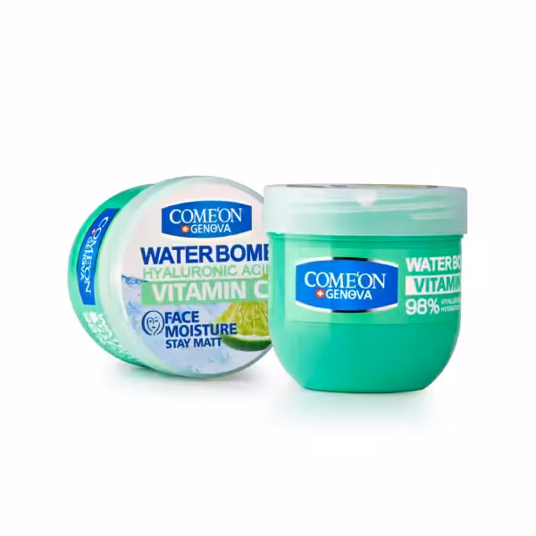 کرم صورت کامان بمب آبرسان حاوی هیالورونیک اسید