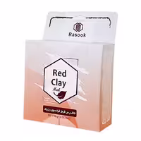 ماسک صورت خاک رس قرمز فرانسوی رازوک 250 گرمی