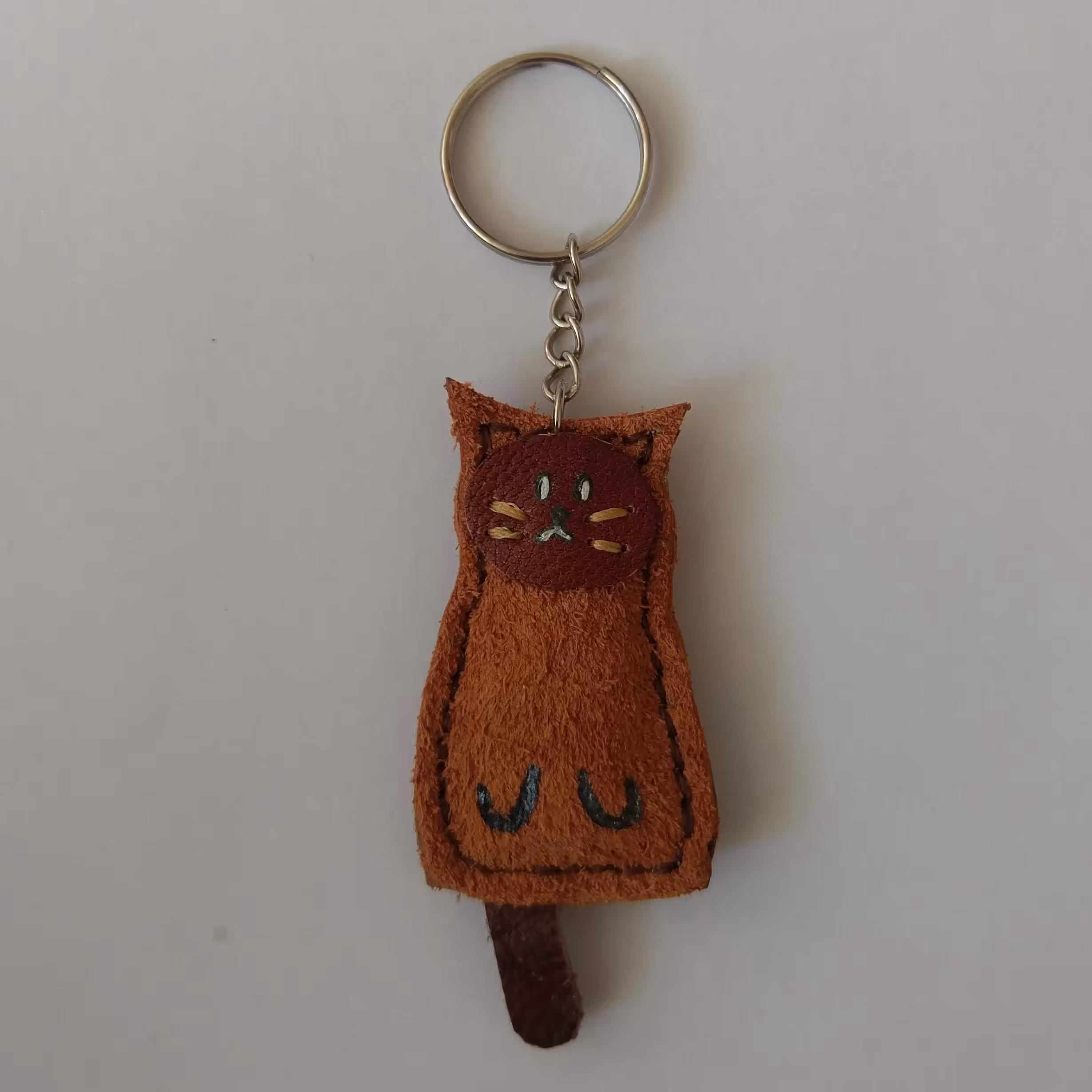 جاکلیدی چرم اشبالت گربه ای