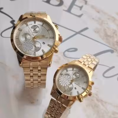 ست ساعت الگانس صفحه سفید Elegance