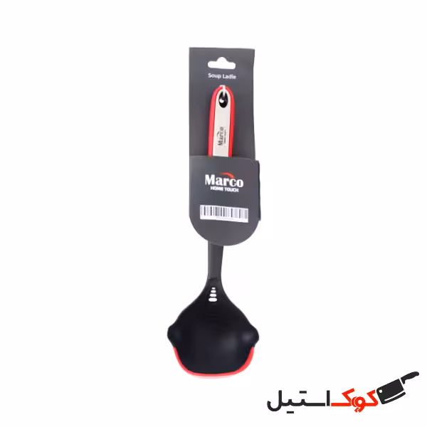 قاشق پلاستیکی لبه سیلیکونی