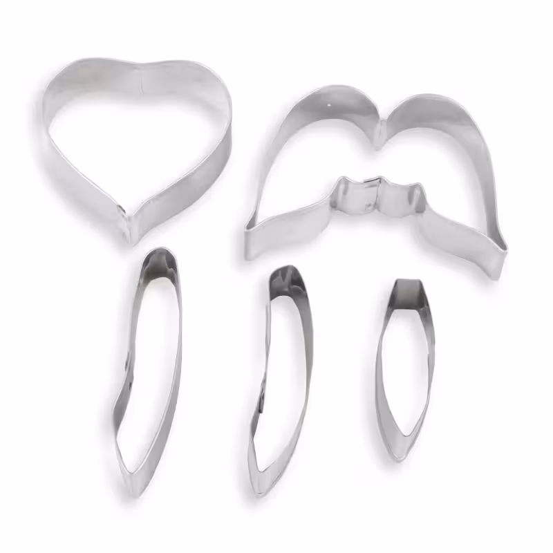 بودکور ست کاتر گلسازي 5 تايي ارکيده اسليپر 23007