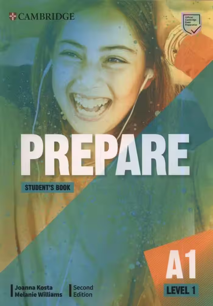 كتاب انگلیسی پریپر جلد اول Prepare 2nd 1 A1 - SB WB 2DVD