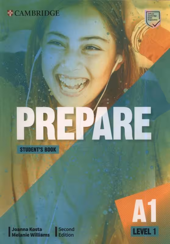 كتاب انگلیسی پریپر جلد اول Prepare 2nd 1 A1 - SB WB 2DVD