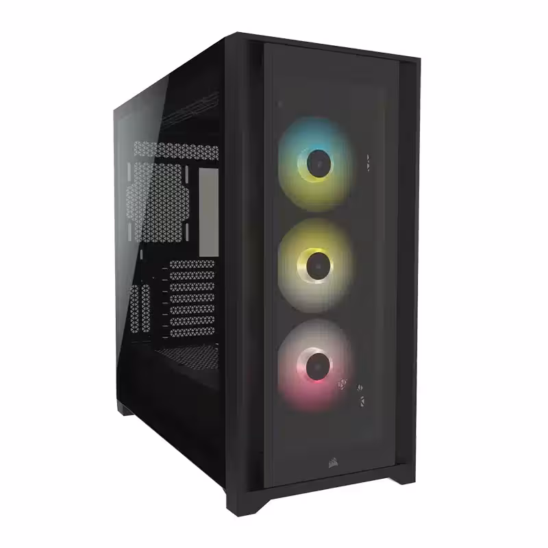 کیس کورسیر CORSAIR iCUE 5000X RGB Black