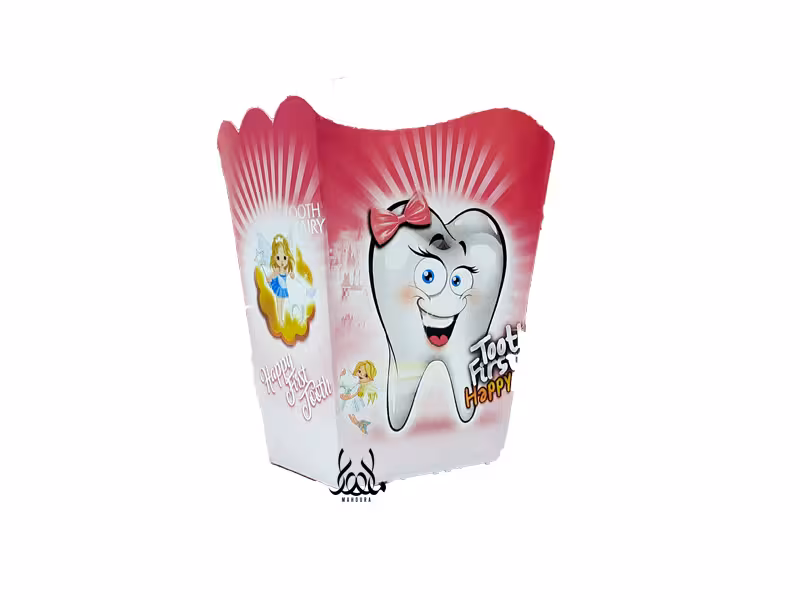 ظرف پاپکرن جشن دندونی ( 10 عددی )