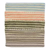 میشا دستمال راه راه طرح دار 30×30 رنگ های مختلف