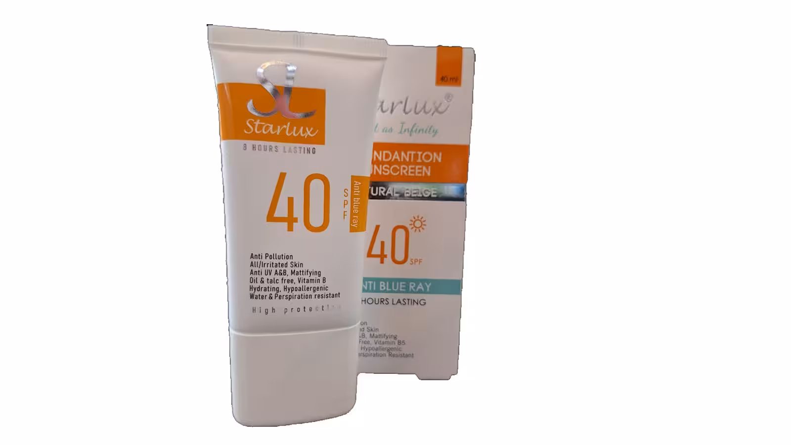 کرم ضد آفتاب رنگی استارلوکس بژ طبیعی SPF40 (40میل)