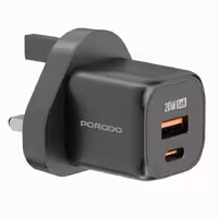 آداپتور شارژر دیواری Porodo مدل FWC028 GaNH