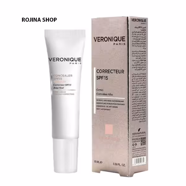 کانسیلر SPF15 رز بژ ورونیک