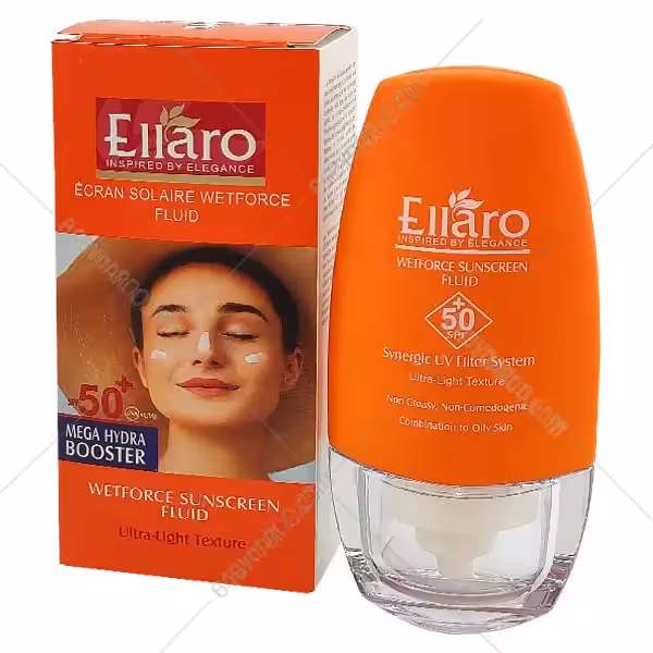 ضد آفتاب فلوئید spf 50 الارو مدل الترا لایت