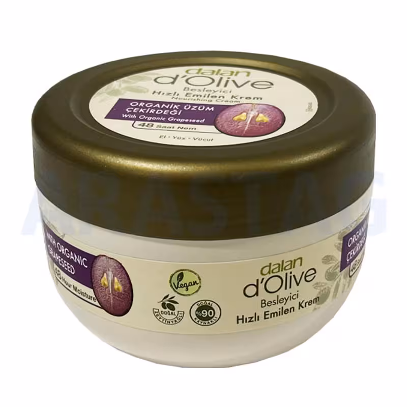 کرم مرطوب کننده دست و بدن دالان حاوی روغن هسته انگور حجم 300 میلی