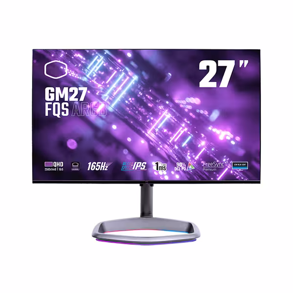 مانیتور کولر مستر مدل GM27FQS سایز 27 اینچ