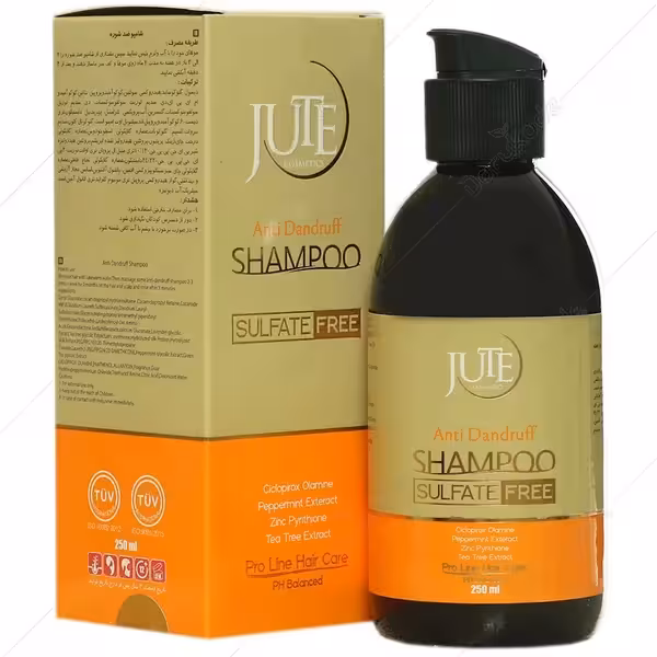 شامپو ضد شوره فاقد سولفات ژوت 250 میلی‌لیتر Jute