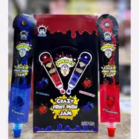 ژله ترش نواری دو رنگ وارهدز بسته 30 عددی warheads