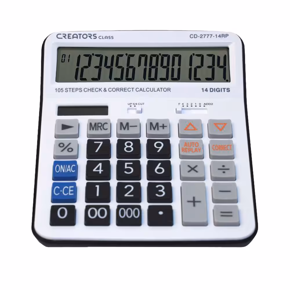 ماشین حساب رومیزی سیکلاسCD-2777-14RP