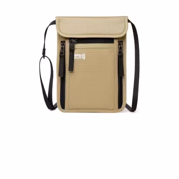 کیف پاسپورتی دوشی مجهز به فناوری پیشرفته RFID مدل A09