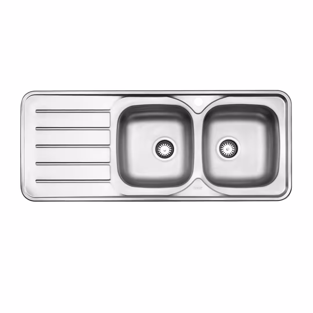 سینک استیل البرز لگن توکار 21650