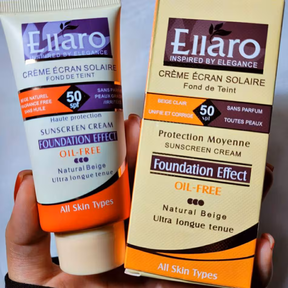 ضدآفتاب کرم پودری الارو