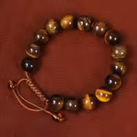 دستبند چشم ببر اسپرت کد 29927 - جواهری مشاهیر