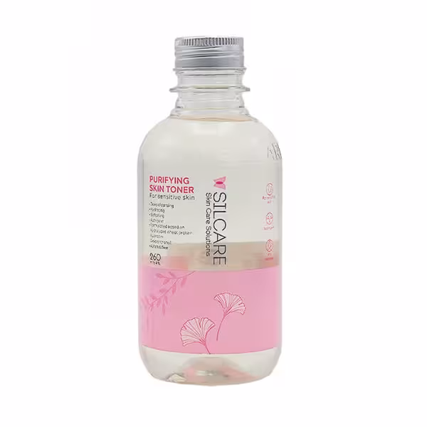 تونر پاک کننده صورت پوست حساس سیلکر 260 میلی لیتر | Silcare Purifying Skin Toner For Sensitive Skin 260ml