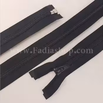 زیپ کاپشنی  160 سانت مشکی